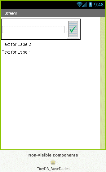 Disposici&oacute; dels elements