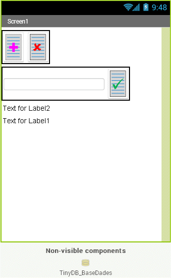 Disposici&oacute; dels elements
