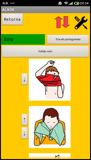 Disposici&oacute; dels elements