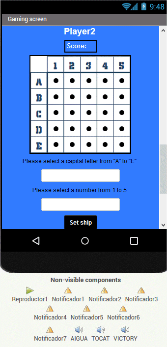 Disposici&oacute; dels elements