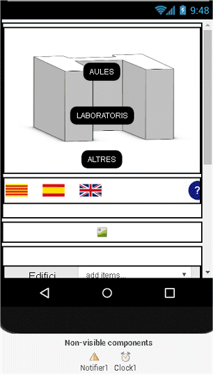 Disposici&oacute; dels elements