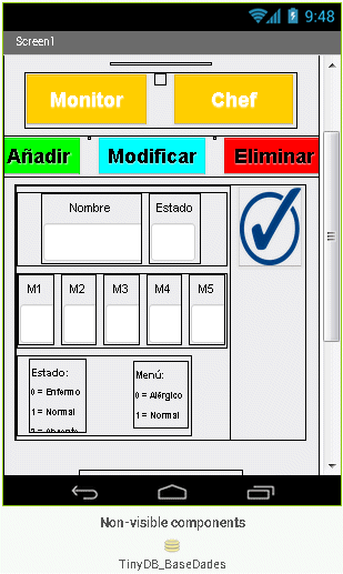 Disposici&oacute; dels elements