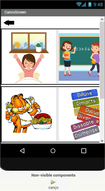 Disposici&oacute; dels elements