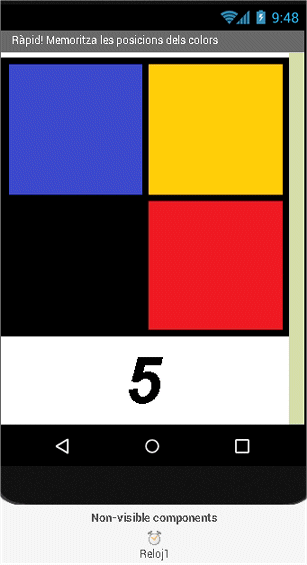 Disposici&oacute; dels elements