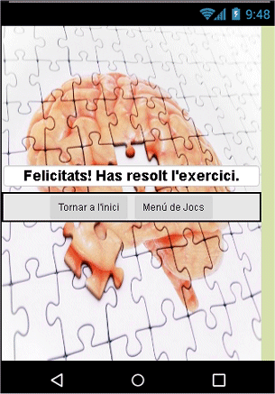 Disposici&oacute; dels elements