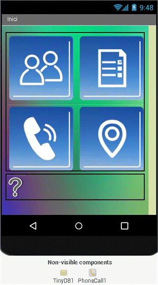 Disposici&oacute; dels elements