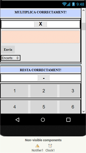 Disposici&oacute; dels elements