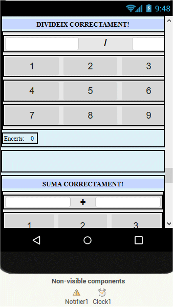 Disposici&oacute; dels elements