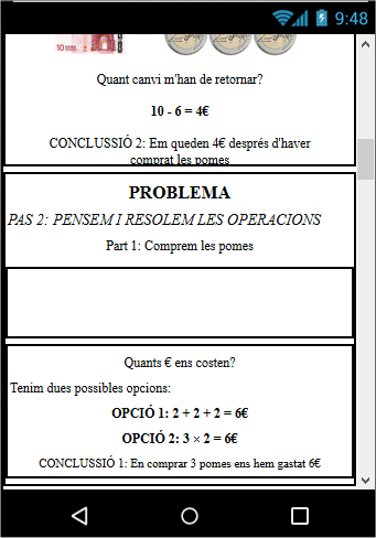 Disposici&oacute; dels elements
