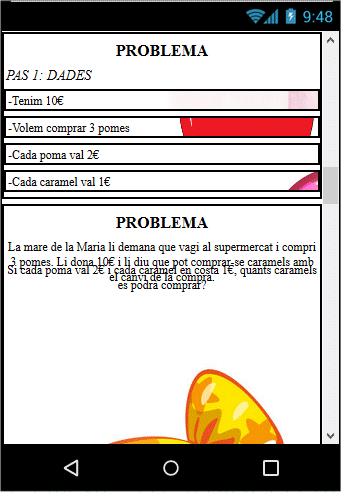 Disposici&oacute; dels elements