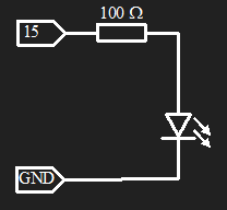 Connexi&oacute; del LED