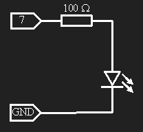 Connexi&oacute; del LED