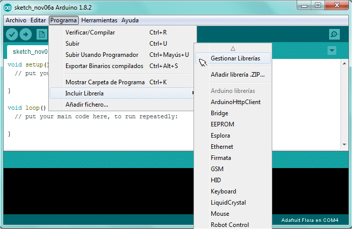 Instal&middot;laci&oacute; de biblioteques